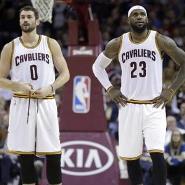 kevin love and lebron james cleveland 2018